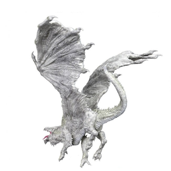 Dungeons and Dragons D&D Icons of the Realms Adult White Dragon Premium Figure 4