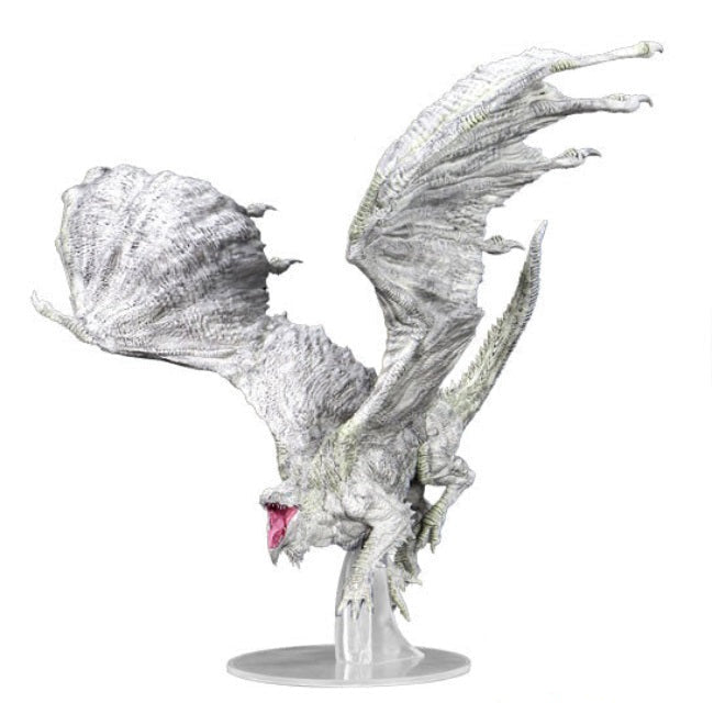 Dungeons and Dragons D&D Icons of the Realms Adult White Dragon Premium Figure 1