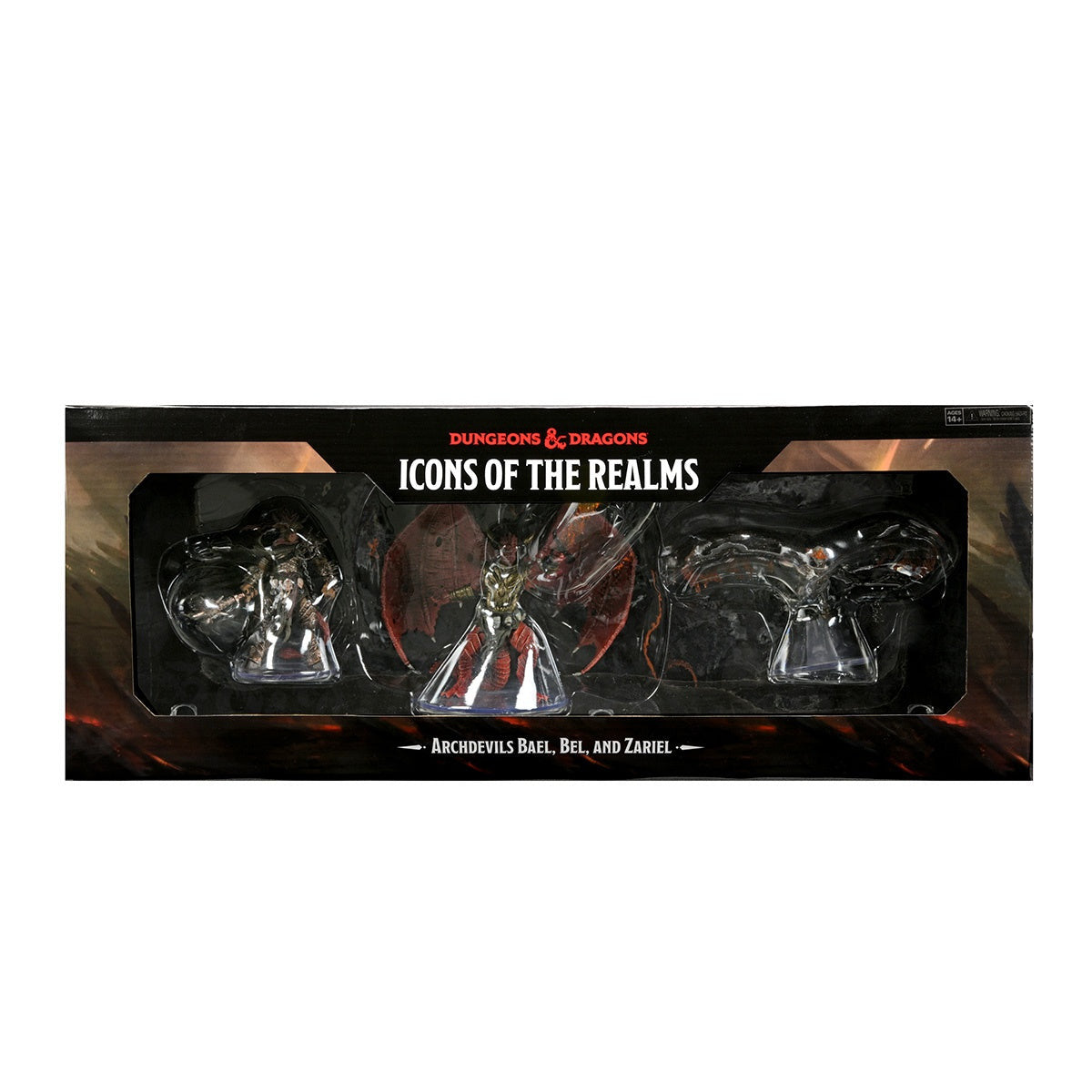 Dungeons and Dragons D&D Icons of the Realms Archdevils Bael Bel and Zariel 11