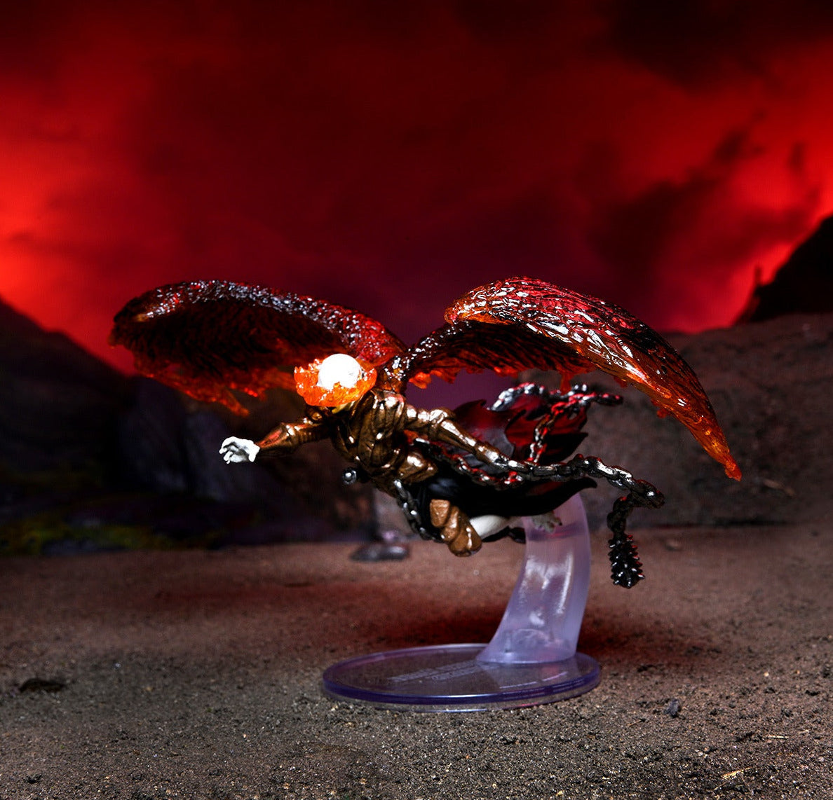 Dungeons and Dragons D&D Icons of the Realms Archdevils Bael Bel and Zariel 19