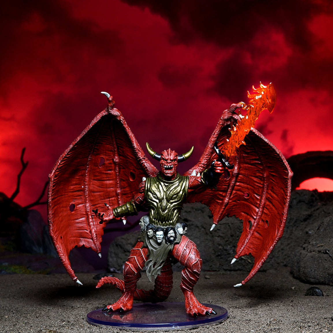 Dungeons and Dragons D&D Icons of the Realms Archdevils Bael Bel and Zariel 21