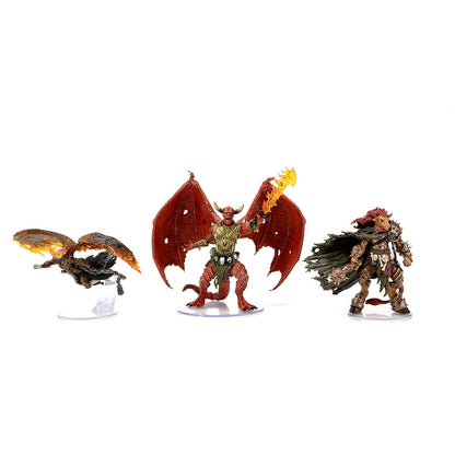 Dungeons and Dragons D&D Icons of the Realms Archdevils Bael Bel and Zariel 5