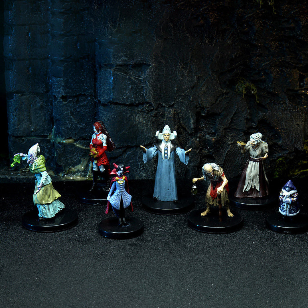 Dungeons and Dragons D&D Icons of the Realms Covens Covenants 7 Figurines Box Set_10