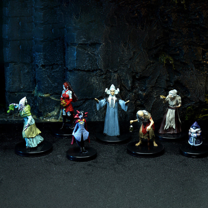 Dungeons and Dragons D&D Icons of the Realms Covens Covenants 7 Figurines Box Set_10