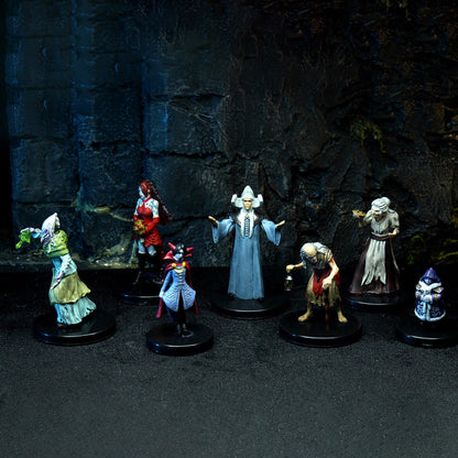 Dungeons and Dragons D&D Icons of the Realms Covens Covenants 7 Figurines Box Set 10