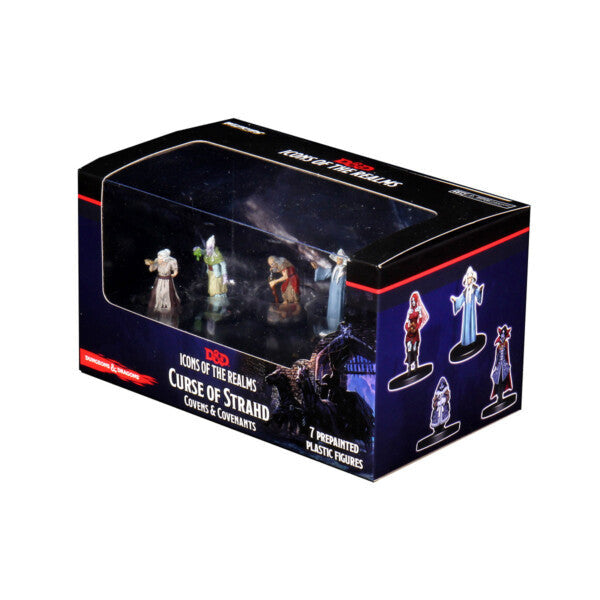 Dungeons and Dragons D&D Icons of the Realms Covens Covenants 7 Figurines Box Set 12