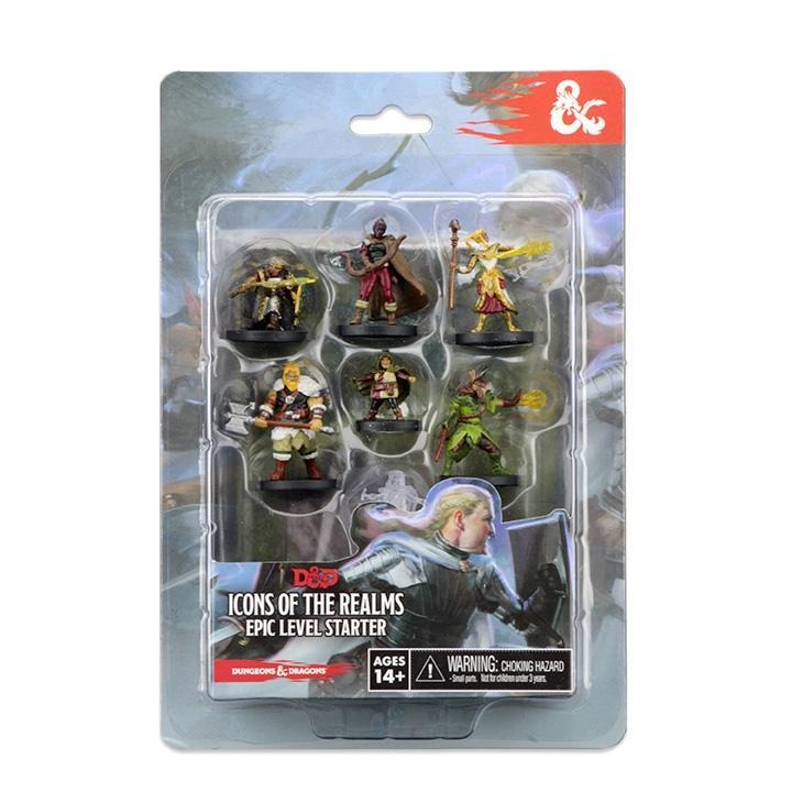 Dungeons and Dragons D&D Icons of the Realms Epic Level Hero Starter Pack 1