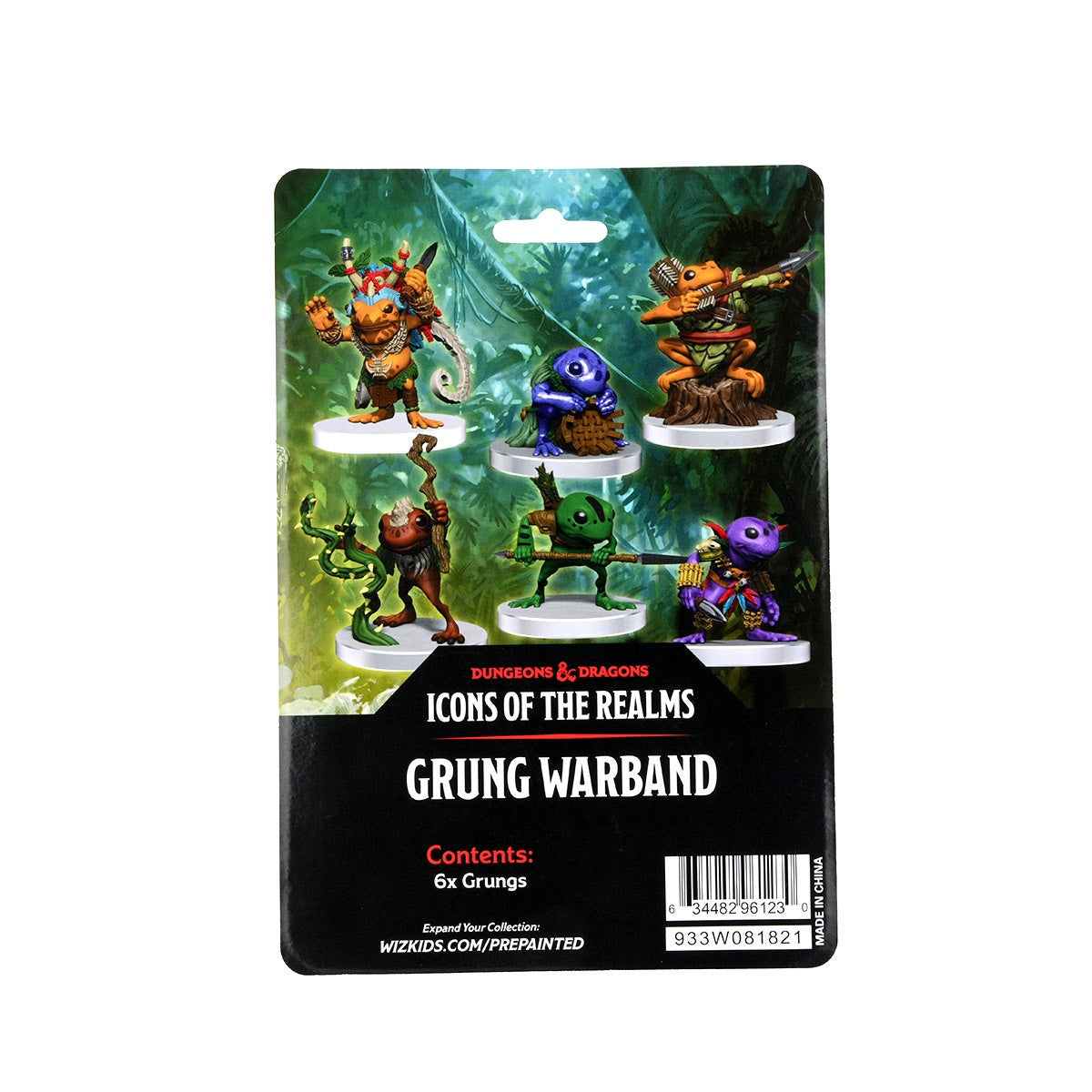 Dungeons and Dragons D&D Icons of the Realms Grung Warband 2