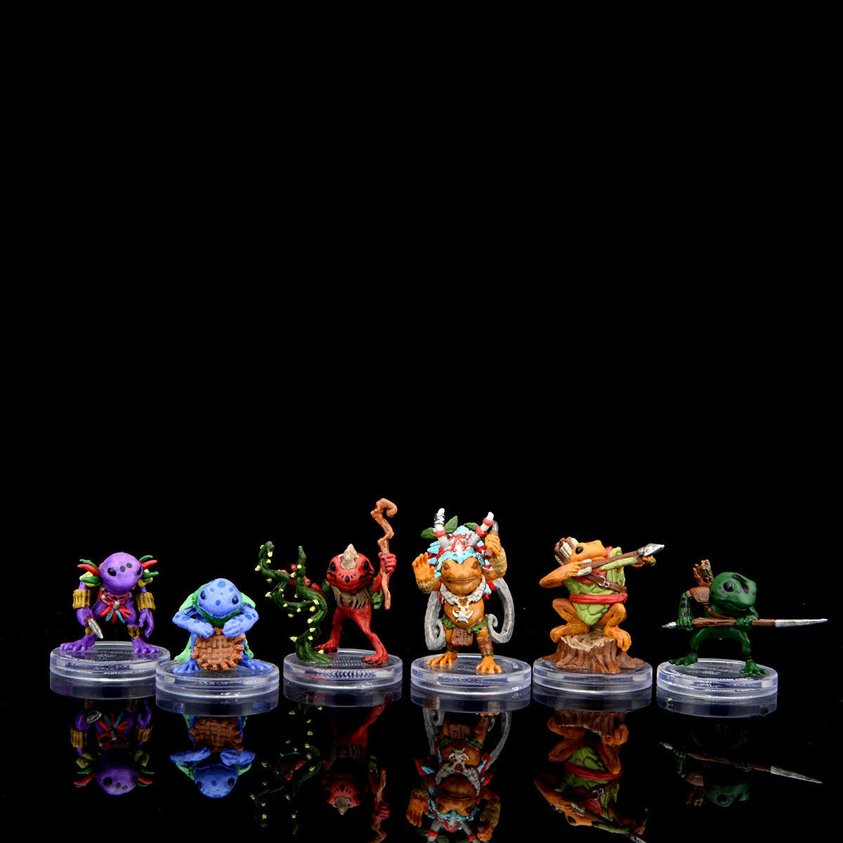 Dungeons and Dragons D&D Icons of the Realms Grung Warband 5