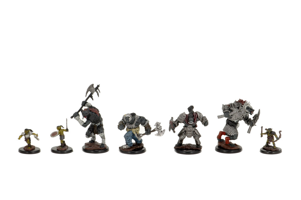 Dungeons and Dragons D&D Icons of the Realms Monster Pack Village Raiders 7 Figures 3