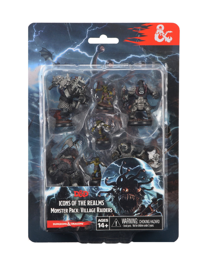 Dungeons and Dragons D&D Icons of the Realms Monster Pack Village Raiders 7 Figures 1