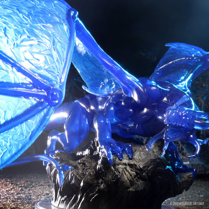 Dungeons and Dragons D&D Icons of the Realms Sapphire Dragon Premium Figure 9