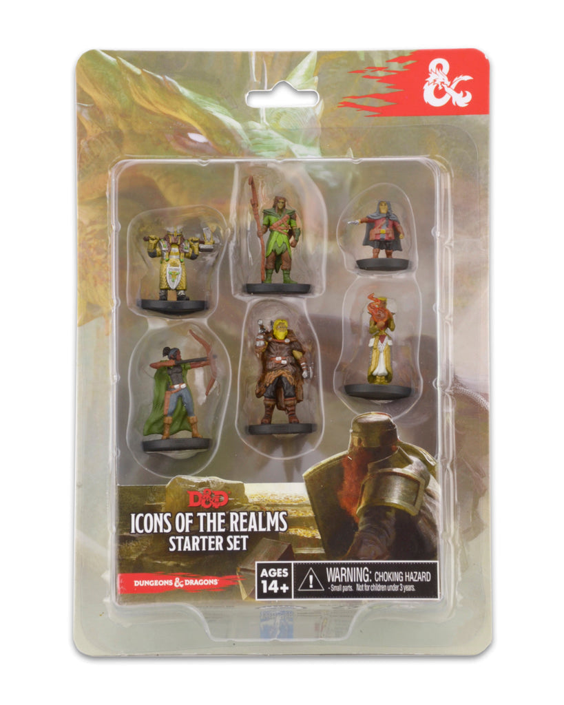 Dungeons and Dragons D&D Icons of the Realms Starter Set 6 Figures 1