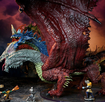Dungeons and Dragons D&D Miniatures Gargantuan Tiamat 12