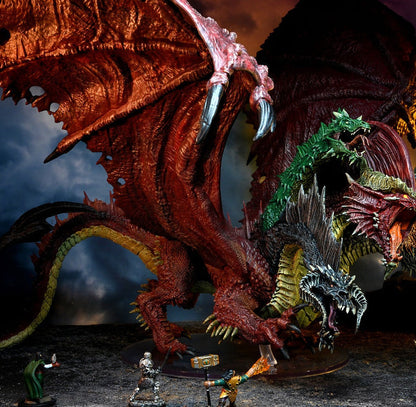 Dungeons and Dragons D&D Miniatures Gargantuan Tiamat 13