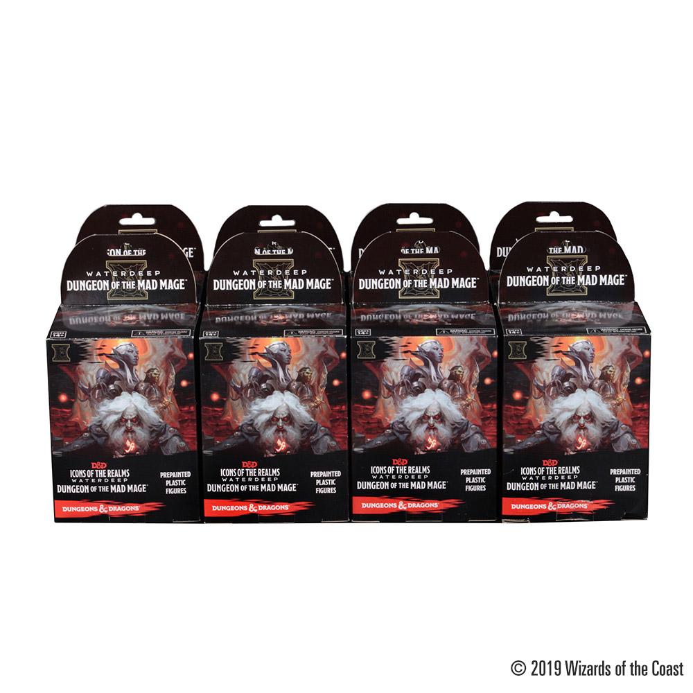 Dungeons and Dragons D&D Waterdeep Dungeon of the Mad Mage 8ct Booster Brick 2