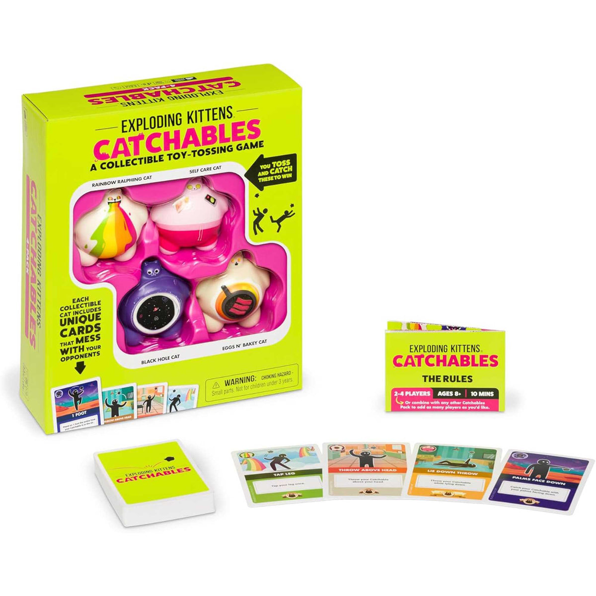 Catchables Core 4 Pack Board Game by Exploding Kittens 3