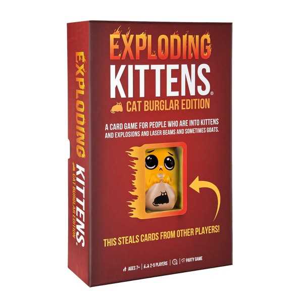 Cat Burglar Edition Board Game by Exploding Kittens 1