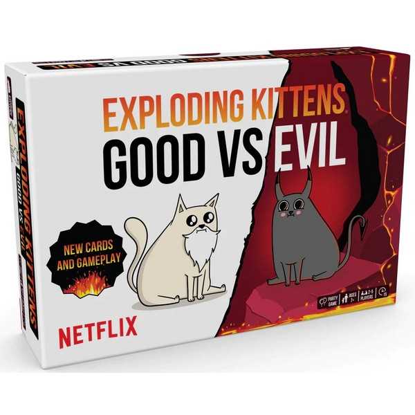 Exploding Kittens Good Vs Evil Card Game 1
