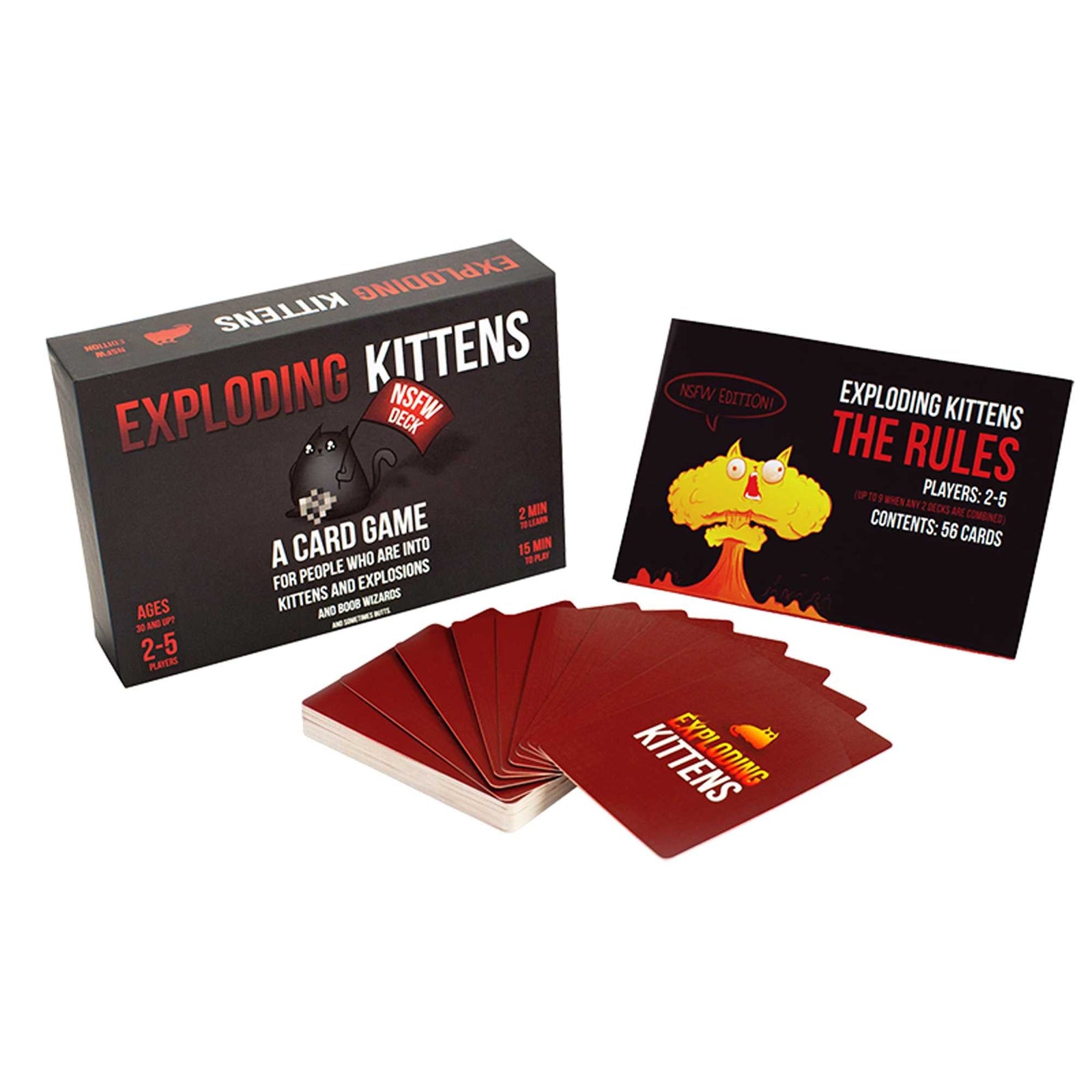 Nsfw Edition Board Game by Exploding Kittens 1