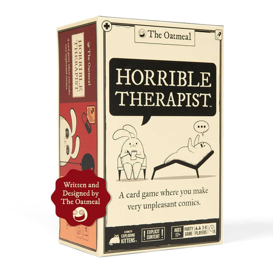 Horrible Therapist Board Game by Exploding Kittens 1