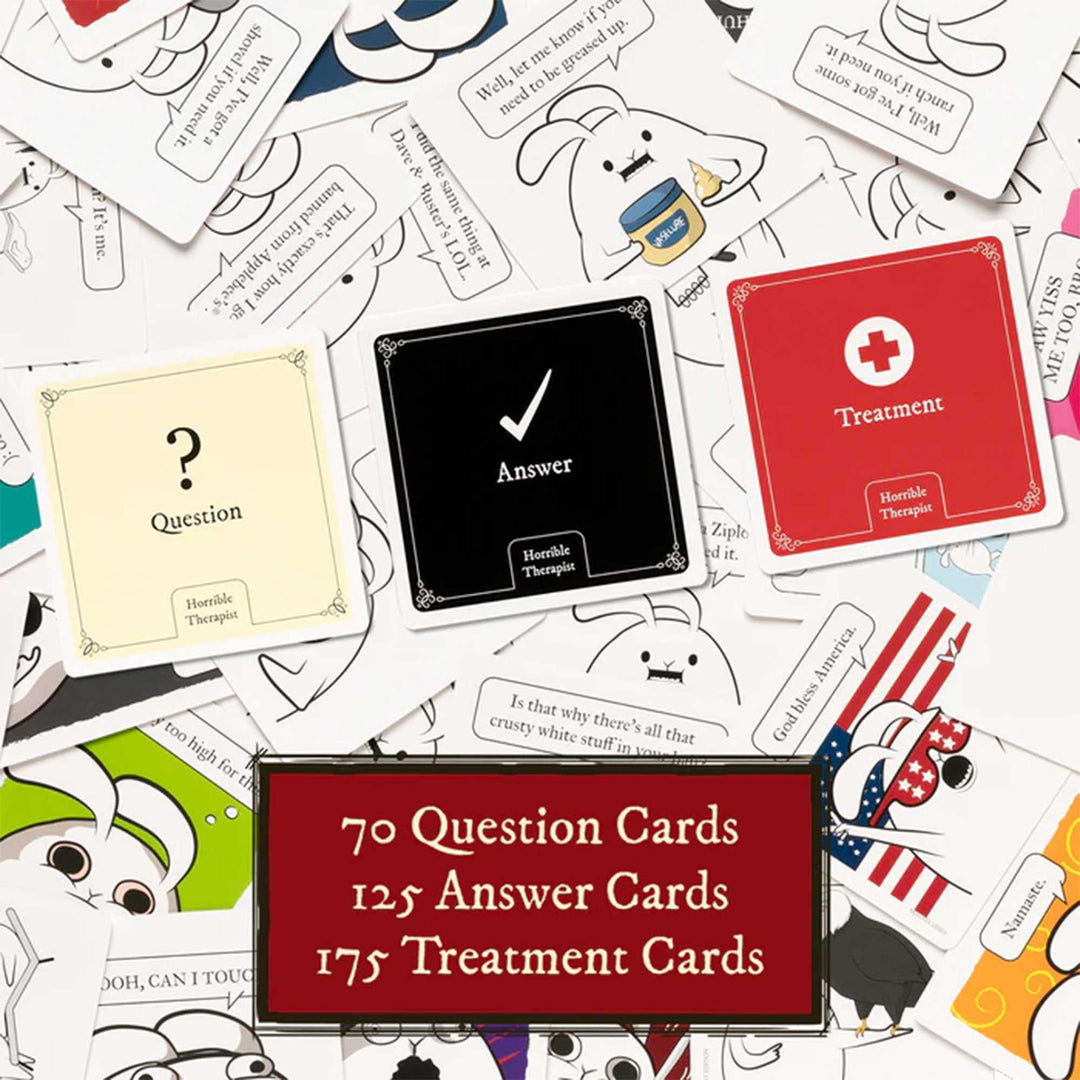 Horrible Therapist Board Game by Exploding Kittens 3