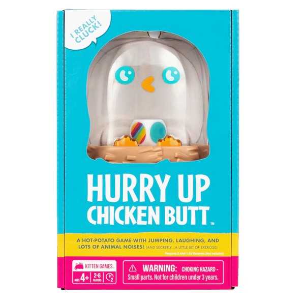 Hurry Up Chicken Butt Board Game by Exploding Kittens 1