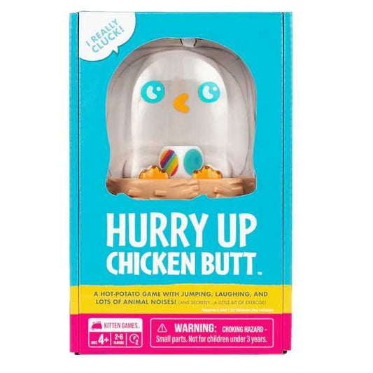 Hurry Up Chicken Butt Board Game by Exploding Kittens 1