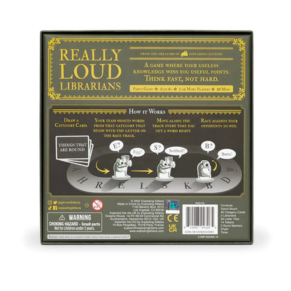 Really Loud Librarians Board Game