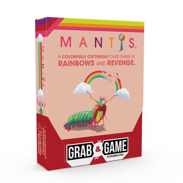 Grab and Game Mantis Board Game by Exploding Kittens 1