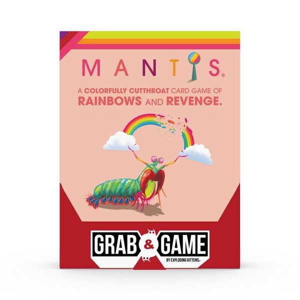 Grab and Game Mantis Board Game by Exploding Kittens 2