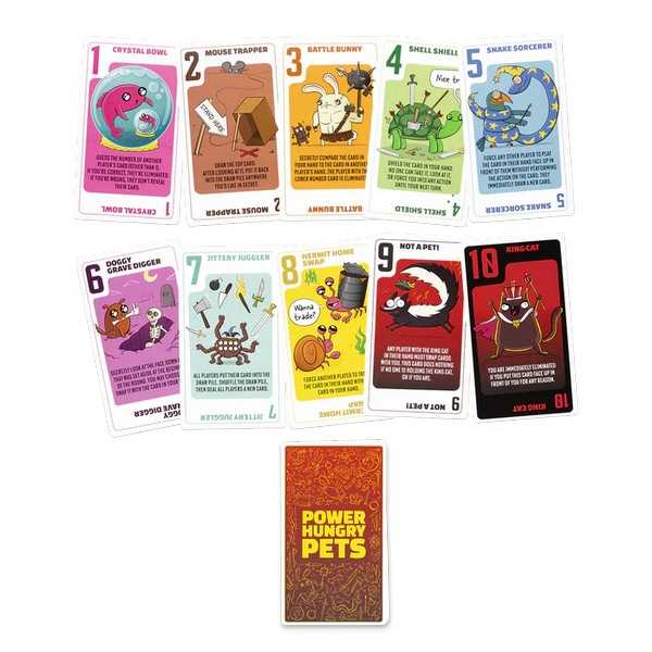 Power Hungry Pets Board Game by Exploding Kittens 4