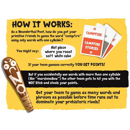 Poetry for Neanderthals Board Game by Exploding Kittens 3