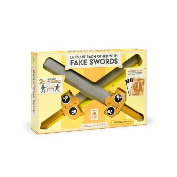 Lets Hit Each Other With Fake Swords Large Box Board Game by Exploding Kittens 1