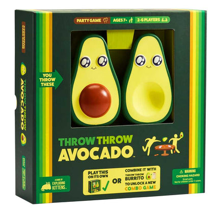 Throw Throw Avocado Board Game by Exploding Kittens 1
