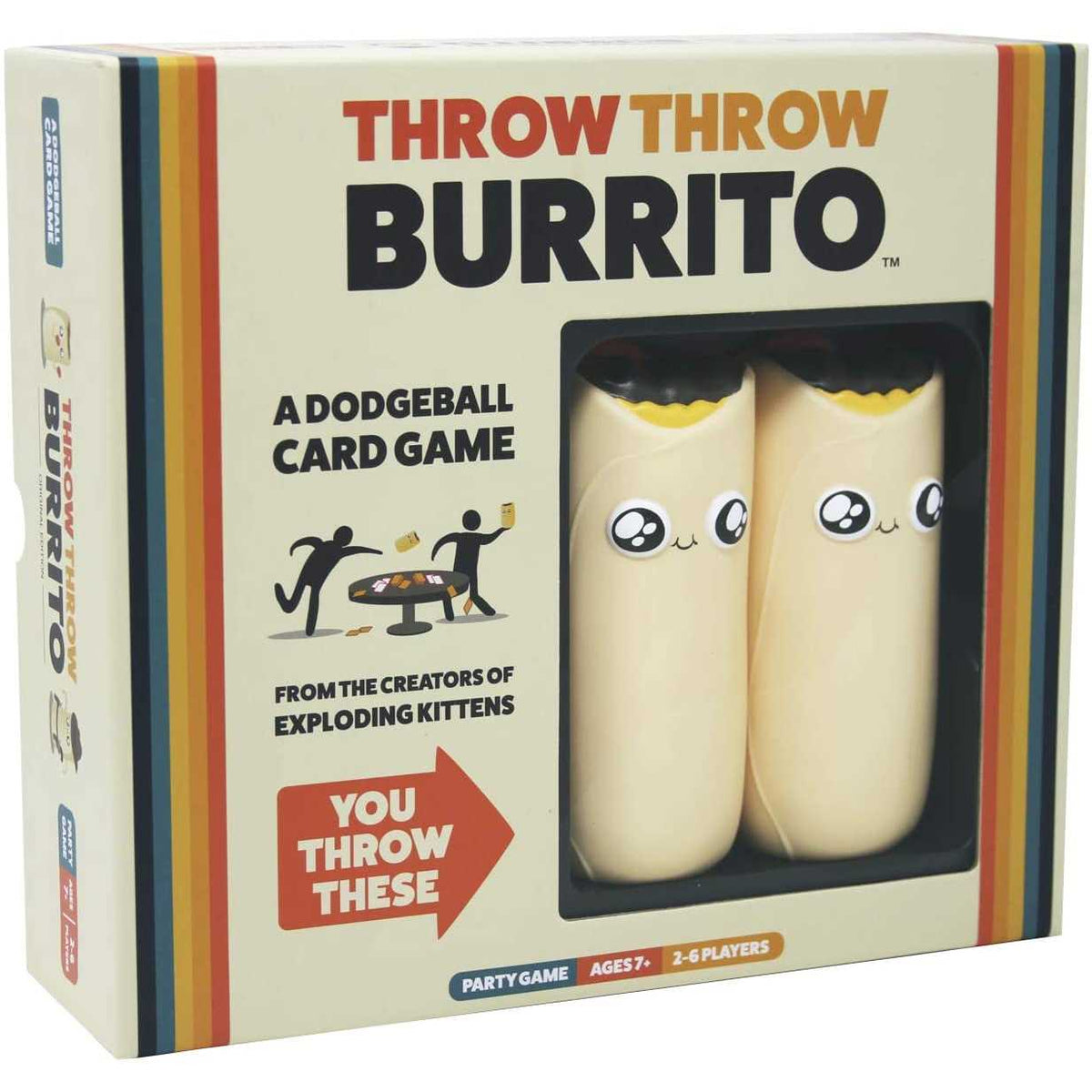 Throw Throw Burrito Board Game by Exploding Kittens 1