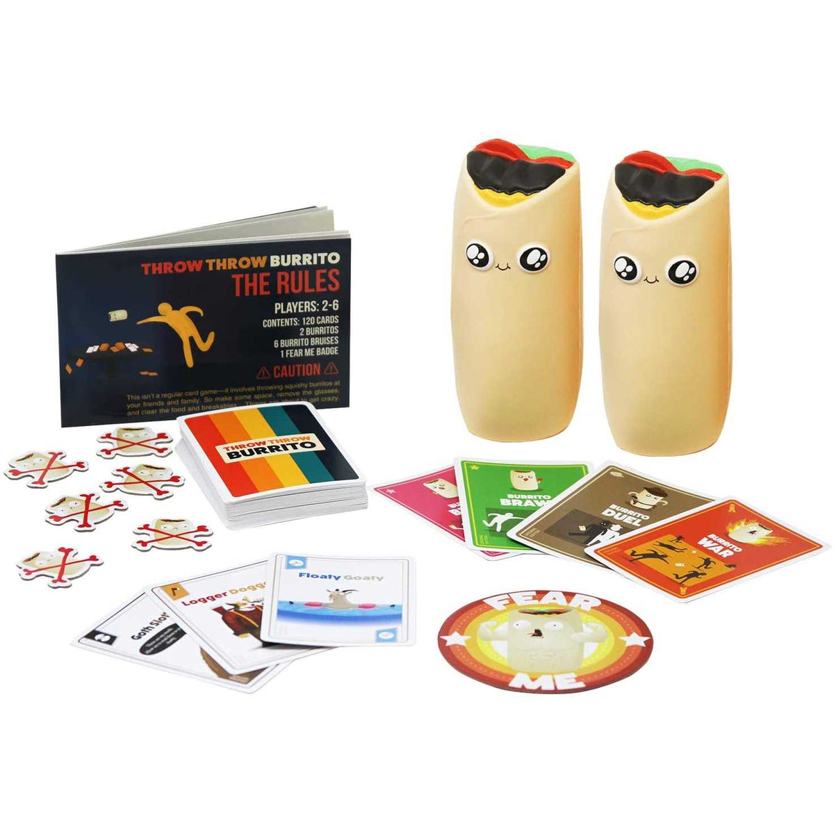 Throw Throw Burrito Board Game by Exploding Kittens 2