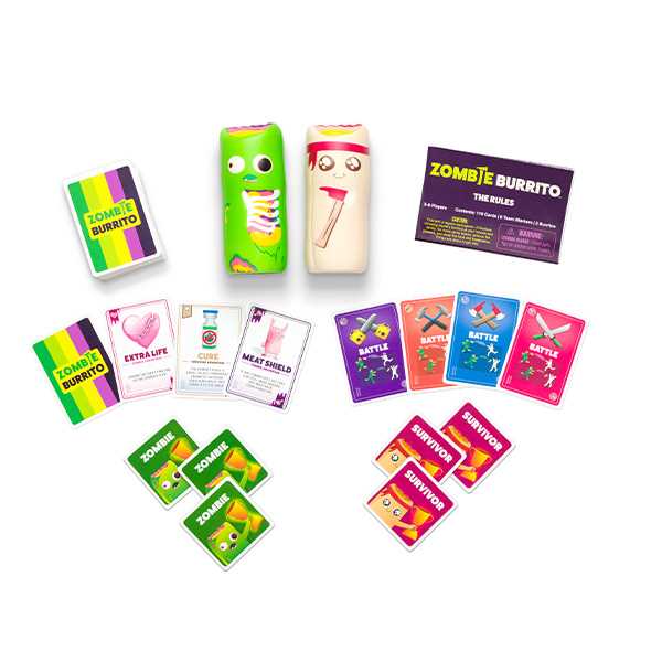 Zombie Burrito Board Game by Exploding Kittens 5