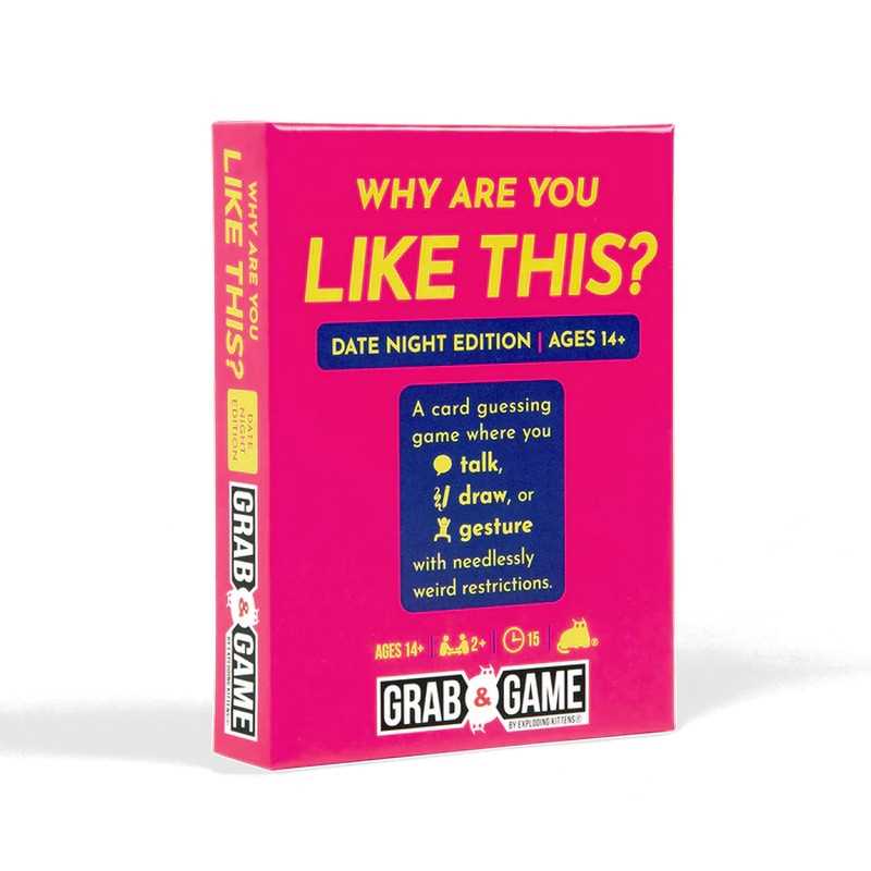 Grab and Game Why Are You Like This Date Mode Board Game by Exploding Kittens 1