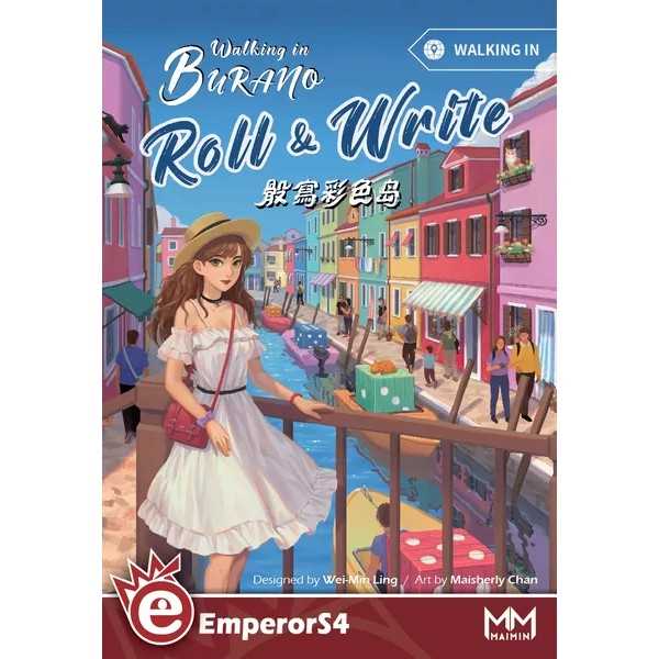 Walking in Burano: Roll & Write 1