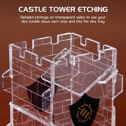 Tabletop Series Gaming Dice Tower Dice Set by Enhance 5
