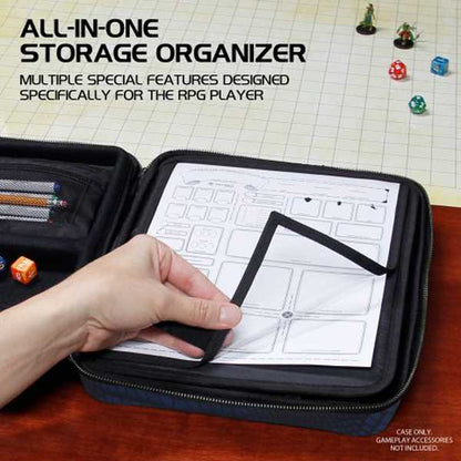 Tabletop Rpgs RPG Organizer Case Collectors Edition Blue Binder 2
