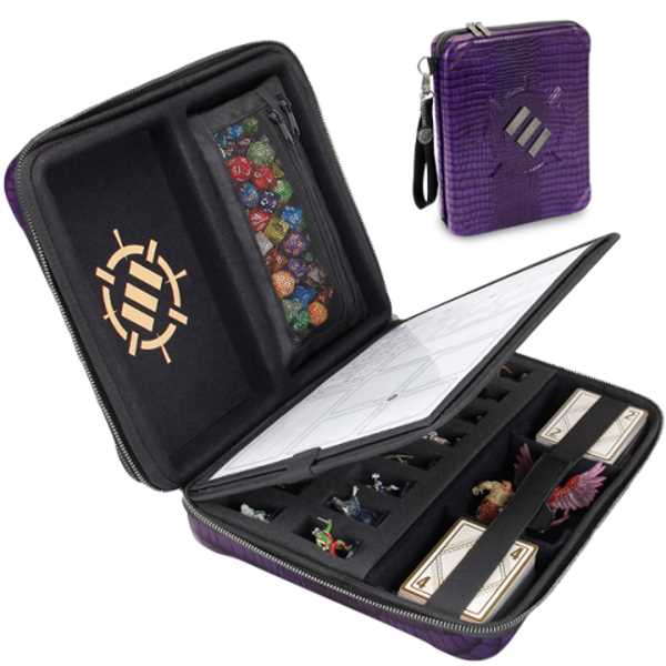 Tabletop Rpgs RPG Organizer Case Collectors Edition Purple Binder 1