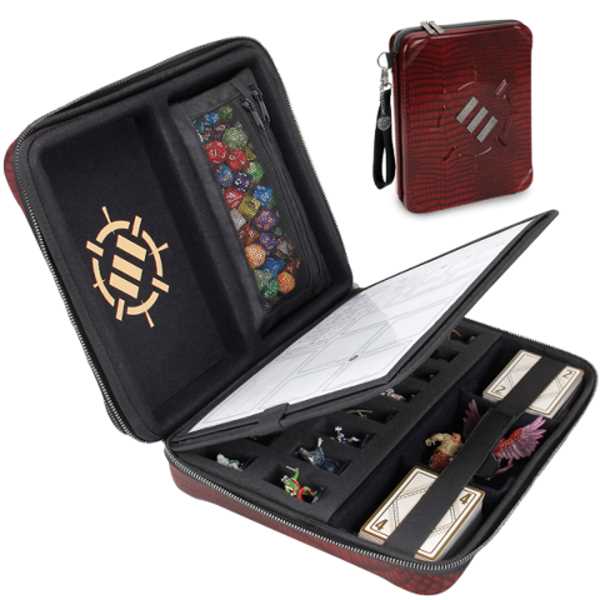 Tabletop Rpgs RPG Organizer Case Collectors Edition Red Binder 1