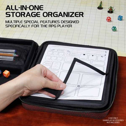 Tabletop Rpgs RPG Organizer Case Collectors Edition Red Binder 2