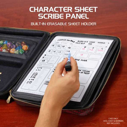 Tabletop Rpgs RPG Organizer Case Collectors Edition Red Binder 4