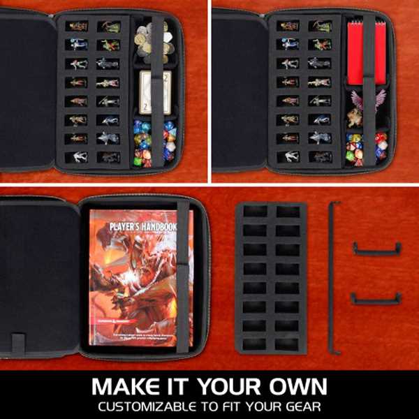 Tabletop Rpgs RPG Organizer Case Collectors Edition Red Binder 6