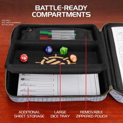 Tabletop Rpgs RPG Organizer Case Collectors Edition Silver Binder 3