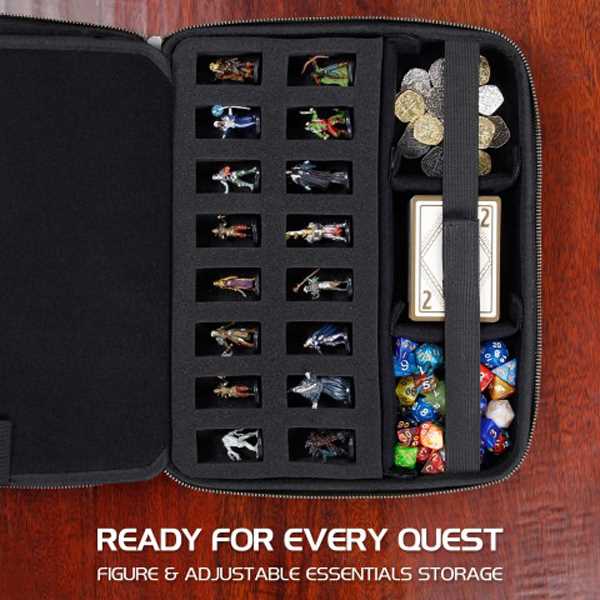 Enhance Tabletop RPGs RPG Organizer Case Collector's Edition (Silver)