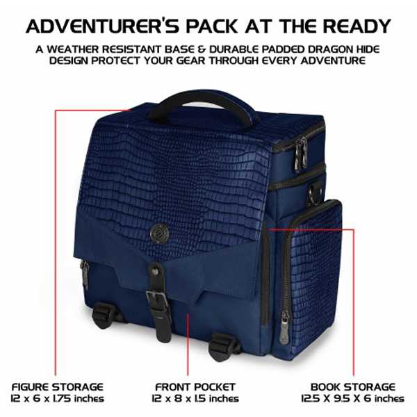 Tabletop Rpgs RPG Adventurers Bag Collectors Edition Blue 2
